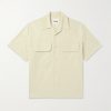 Camp-Collar Cotton-Poplin Shirt