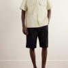Camp-Collar Cotton-Poplin Shirt - OU