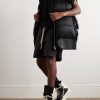 Lido Oversized Shearling-Trimmed Quilted Nylon Hooded Down Gilet - OU
