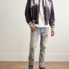 MX1 Skinny-Fit Panelled Distressed Jeans - OU