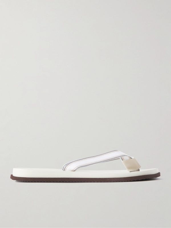 Pool Grosgrain Flip Flops