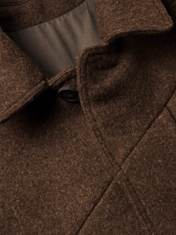 + Bonotto Oversized Melton Wool Coat - CU + Bonotto Oversized Melton Wool Coat - CU