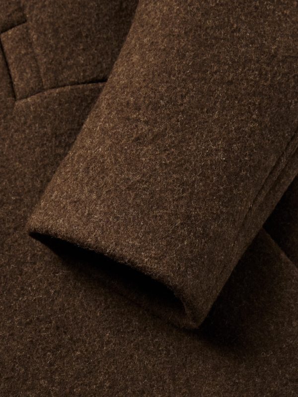 + Bonotto Oversized Melton Wool Coat - E1 + Bonotto Oversized Melton Wool Coat - E1
