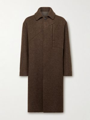 + Bonotto Oversized Melton Wool Coat + Bonotto Oversized Melton Wool Coat