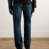 Straight-Leg Biker Jeans - BK Straight-Leg Biker Jeans - BK