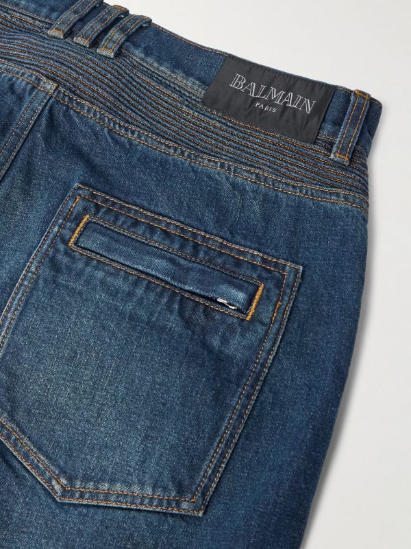 Straight-Leg Biker Jeans - CU Straight-Leg Biker Jeans - CU