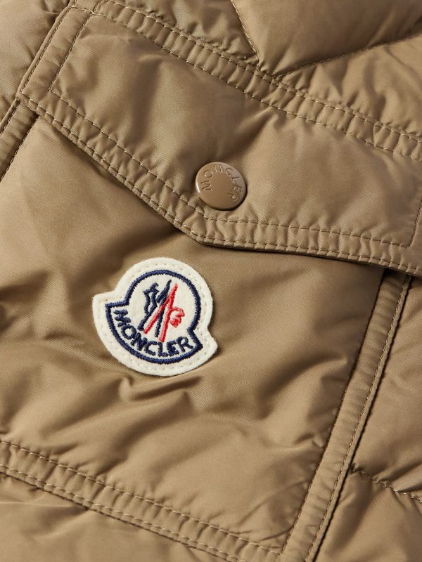 Mayaf Plush-Trimmed Quilted Shell Down Jacket - E1 Mayaf Plush-Trimmed Quilted Shell Down Jacket - E1
