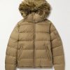 Mayaf Plush-Trimmed Quilted Shell Down Jacket Mayaf Plush-Trimmed Quilted Shell Down Jacket