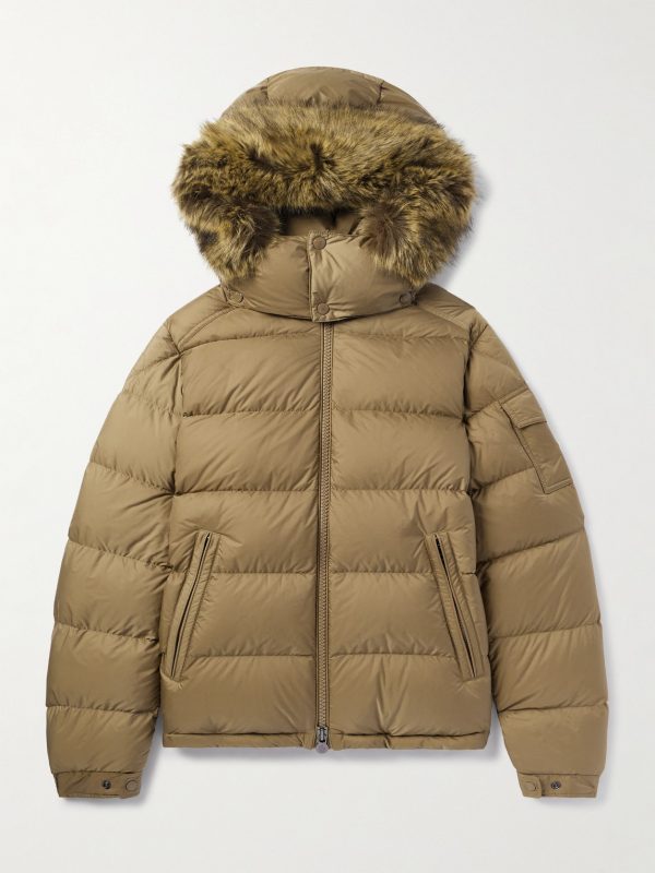 Mayaf Plush-Trimmed Quilted Shell Down Jacket Mayaf Plush-Trimmed Quilted Shell Down Jacket