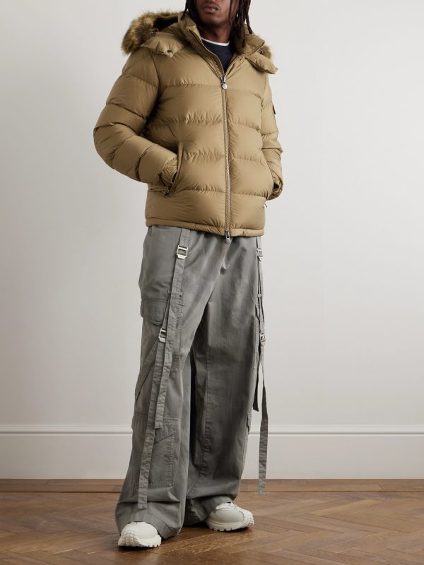 Mayaf Plush-Trimmed Quilted Shell Down Jacket - OU Mayaf Plush-Trimmed Quilted Shell Down Jacket - OU