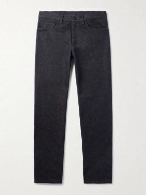 Straight-Leg Logo-Appliquéd Jeans Straight-Leg Logo-Appliquéd Jeans