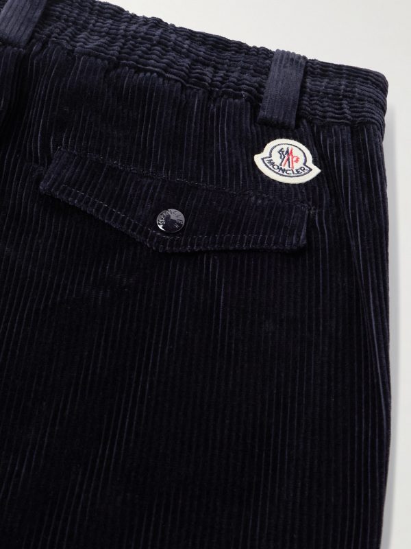 Straight-Leg Cotton-Corduroy Trousers - CU