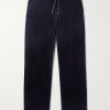 Straight-Leg Cotton-Corduroy Trousers