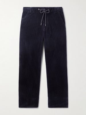 Straight-Leg Cotton-Corduroy Trousers Straight-Leg Cotton-Corduroy Trousers