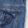 Slim-Fit Tapered Logo-Embroidered Distressed Jeans - CU Slim-Fit Tapered Logo-Embroidered Distressed Jeans - CU
