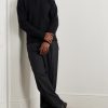 Logo-Appliquéd Knitted Polo Shirt - OU Logo-Appliquéd Knitted Polo Shirt - OU