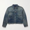 Distressed Denim Jacket