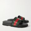 Pursuittreck Striped Rubber Slides - FR Pursuittreck Striped Rubber Slides - FR