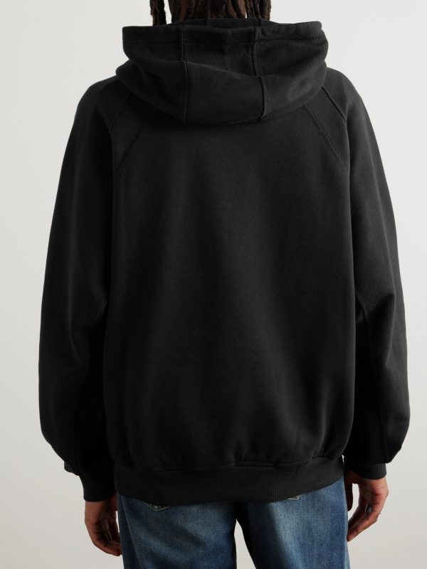 Logo-Print Cotton-Jersey Hoodie - BK