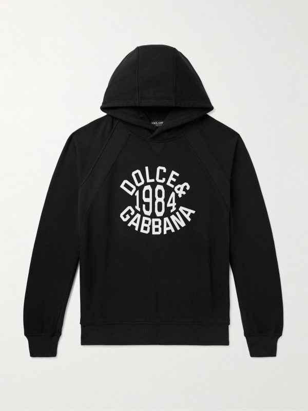 Logo-Print Cotton-Jersey Hoodie