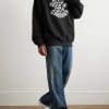 Logo-Print Cotton-Jersey Hoodie - OU