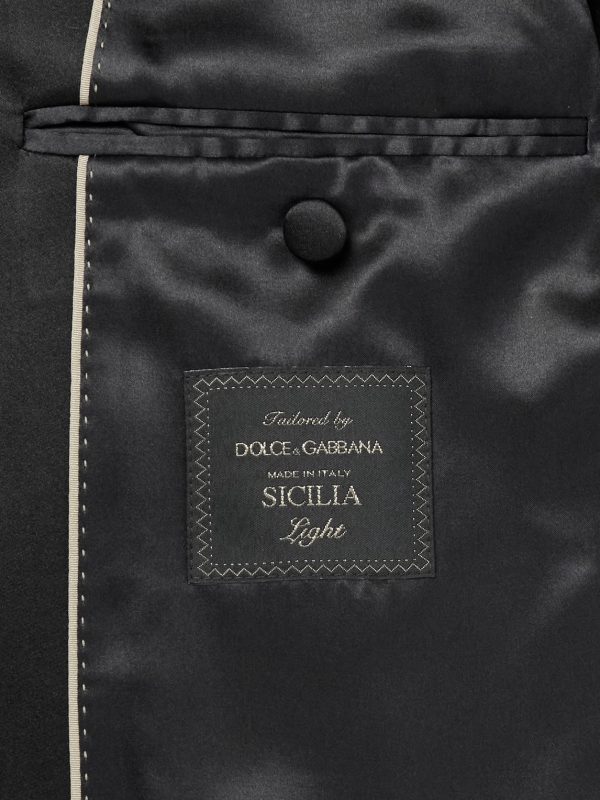 Silk-Trimmed Cotton-Blend Velvet Tuxedo Jacket - E2 Silk-Trimmed Cotton-Blend Velvet Tuxedo Jacket - E2