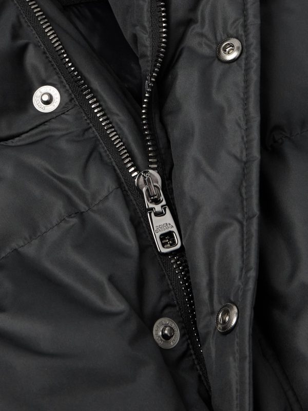 Logo-Appliquéd Padded Shell Jacket - CU
