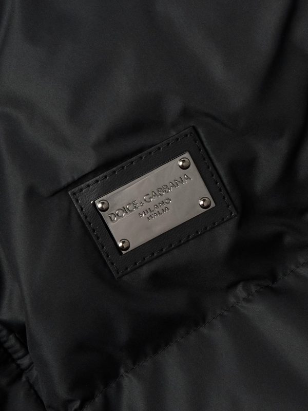 Logo-Appliquéd Padded Shell Jacket - E1