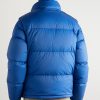 Reversible Convertible Canvas-Trimmed Quilted Shell Down Jacket - BK Reversible Convertible Canvas-Trimmed Quilted Shell Down Jacket - BK