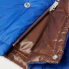 Reversible Convertible Canvas-Trimmed Quilted Shell Down Jacket - E1 Reversible Convertible Canvas-Trimmed Quilted Shell Down Jacket - E1