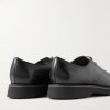 Alessio Leather Derby Shoes - BK Alessio Leather Derby Shoes - BK
