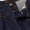 Slim-Fit Crochet-Trimmed Jeans - E1 Slim-Fit Crochet-Trimmed Jeans - E1