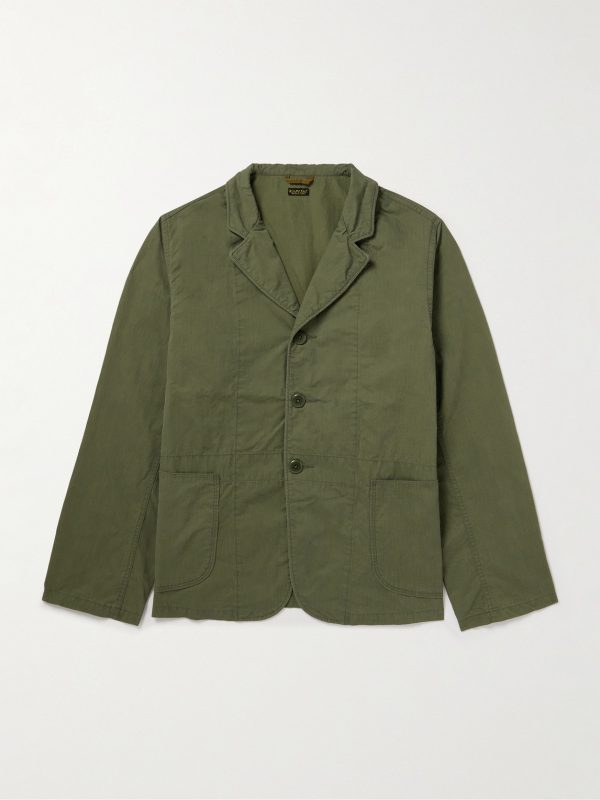Cotton-Blend Ripstop Jacket