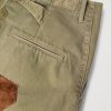 Katsuragi Tapered Appliquéd Distressed Cotton-Twill Trousers - CU Katsuragi Tapered Appliquéd Distressed Cotton-Twill Trousers - CU