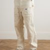Lumber Straight-Leg Embroidered Cotton-Canvas Cargo Trousers - FR