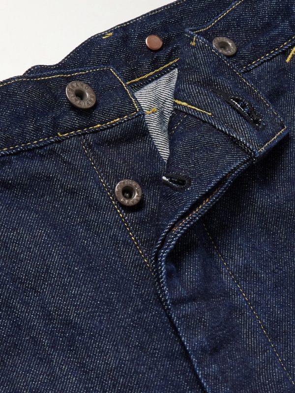 Lumber Straight-Leg Panelled Jeans - E1 Lumber Straight-Leg Panelled Jeans - E1