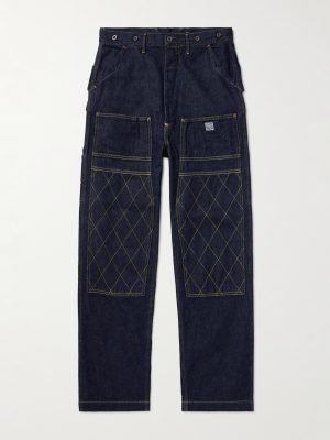 Lumber Straight-Leg Panelled Jeans