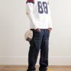 Lumber Straight-Leg Panelled Jeans - OU Lumber Straight-Leg Panelled Jeans - OU