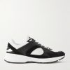 Leather, Suede and Mesh Sneakers Leather, Suede and Mesh Sneakers