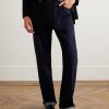 Vivienne Perforated Glossed-Leather Penny Loafers - OU