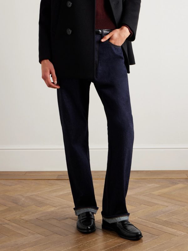 Vivienne Perforated Glossed-Leather Penny Loafers - OU