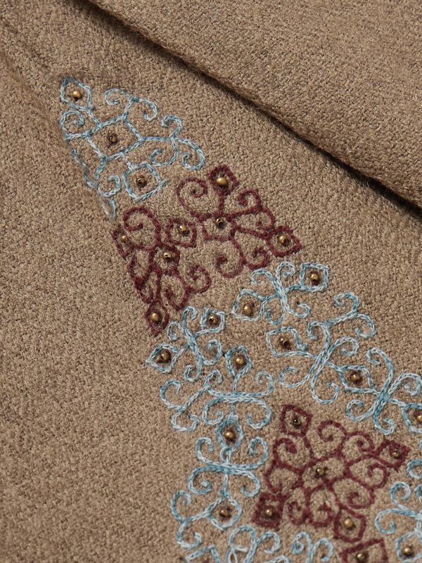 Straight-Leg Embellished Wool Trousers - CU Straight-Leg Embellished Wool Trousers - CU