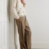 Straight-Leg Embellished Wool Trousers - OU Straight-Leg Embellished Wool Trousers - OU