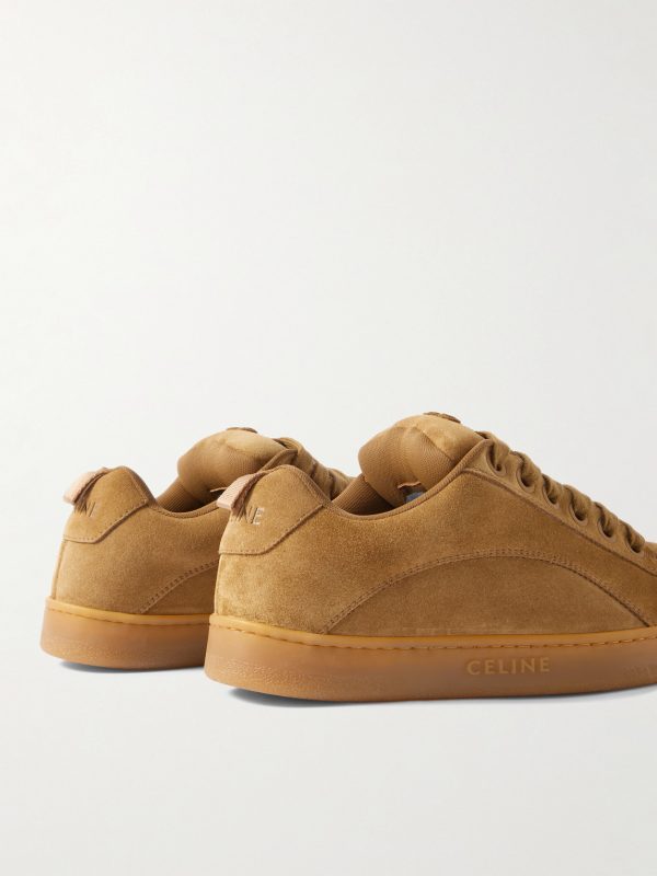 Suede and Mesh Sneakers - BK