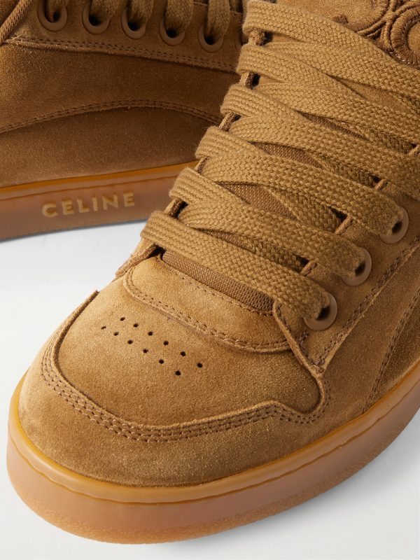Suede and Mesh Sneakers - CU