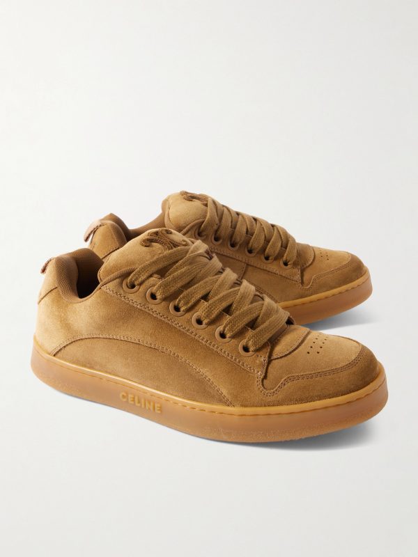 Suede and Mesh Sneakers - FR