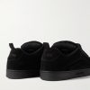 Suede and Mesh Sneakers - BK
