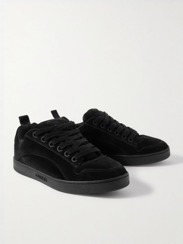 Suede and Mesh Sneakers - FR