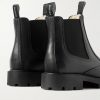 Margaret Shearling-Lined Leather Chelsea Boots - BK Margaret Shearling-Lined Leather Chelsea Boots - BK