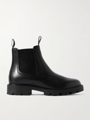 Margaret Shearling-Lined Leather Chelsea Boots Margaret Shearling-Lined Leather Chelsea Boots